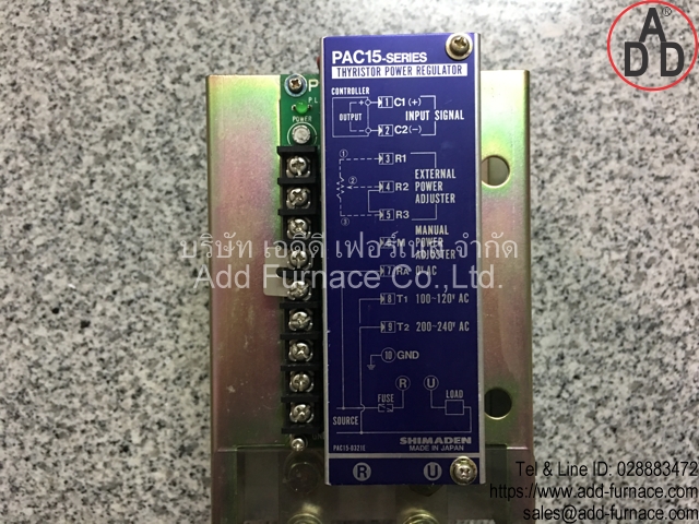 PAC15 SERIES | Thyristor Power Regulator(Shimaden) (7)